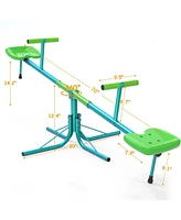 Streamdale Furniture 360° Rotating Seesaw for Kids' Outdoor Play