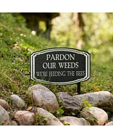 Slickblue Set of 2 Weed Stakes – Practical and Decorative Garden Tools