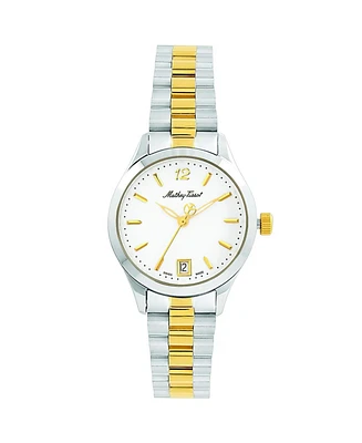 Mathey Tissot Women's Urban White Dial Watch - D411MBI