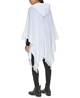 Calvin Klein Women's Hooded Fringe-Trim Shawl