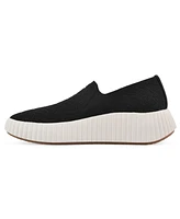 White Mountain Women's Daylight Slip-On Platform Sneakers