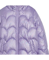 Weathertamer Toddler & Little Girls Iridescent Foil Puffer Jacket