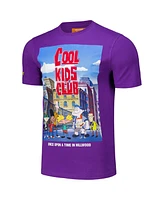 Freeze Max Men's Purple Hey Arnold Cool Kids Club Regular Fit T-Shirt