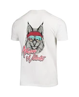 Image One Men's White Arizona Wildcats Mascot Bandana T-Shirt