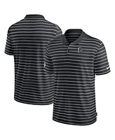 Nike Men's Black Atlanta Falcons Sideline Lock Up Victory Performance Polo