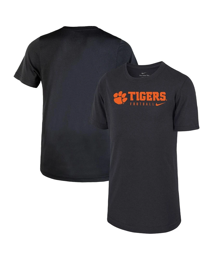 Nike Preschool Black Clemson Tigers 223 Sideline Legend Performance T-Shirt