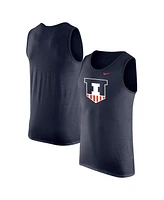 Nike Men's Navy Illinois Fighting Illini Tank Top