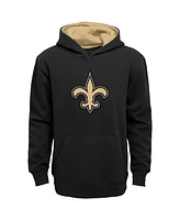 Outerstuff Preschool Black New Orleans Saints Prime Pullover Hoodie