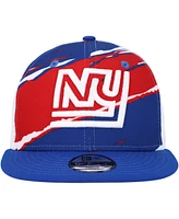 New Era Big Boys and Girls Royal New York Giants Tear 9FIFTY Snapback Hat