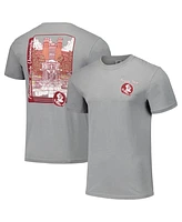 Image One Men's and Women's Gray Florida State Seminoles Hyper Local Campus Drawing T-Shirt