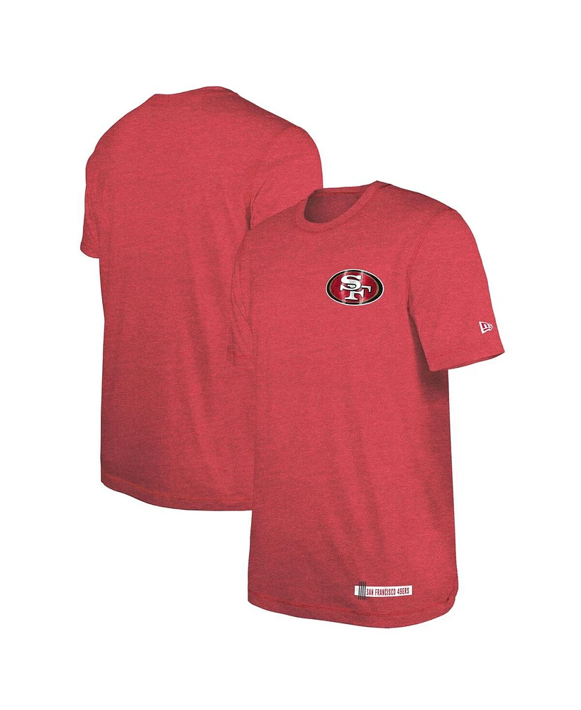 New Era Men's Scarlet San Francisco 49ers 2024 Nfl Training Camp T-Shirt