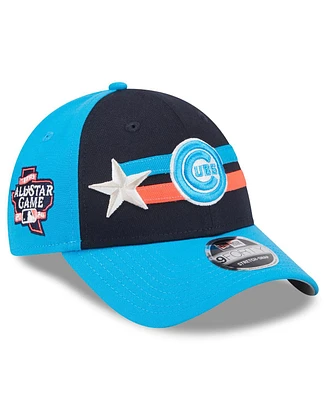 New Era Men's Navy/Teal Chicago Cubs 2024 Mlb All-Star Game 9FORTY Adjustable Hat