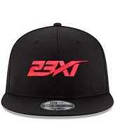 New Era Men's Black 23XI Racing New Logo 9FIFTY Snapback Hat