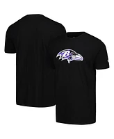 New Era Men's Black Baltimore Ravens Camo Logo T-Shirt