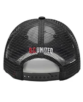 Fan Ink Men's Black D.c. United Atmosphere Trucker Adjustable Hat