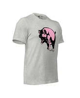 Section 119 Men's and Women's Gray Pink Floyd Animals Tri-Blend T-Shirt