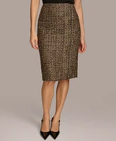 Donna Karan New York Women's Tweed Pencil Skirt