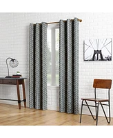 Kenwood 40" x 63" Chevron Print Blackout Curtain Panel