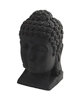 Slickblue Serene Buddha Head Sculpture for Tranquil Home Decor