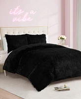 Juicy Couture Shaggy Faux Fur -Pc. Comforter Set