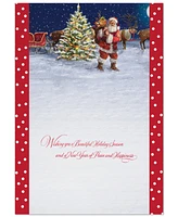 Masterpiece Studios Santa And His Pack Holiday Boxed Cards