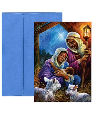 Masterpiece Studios Nativity With Animals Holiday Boxed Cards