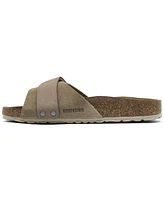 Birkenstock Women's Oita Suede Leather Sandals from Finish Line