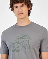 A|X Armani Exchange Men's Short Sleeve Crewneck Logo Graphic T-Shirt, Created for Macy's