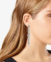 I.n.c. International Concepts Square Stone Linear Drop Earrings, Created for Macy's