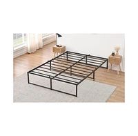 gaomon Queen Bed Frame Platform, Metal Mattress with 3 1 Steel Support Ultra Sturdy, 14 inch No Box Spring Needed Easy to Asse