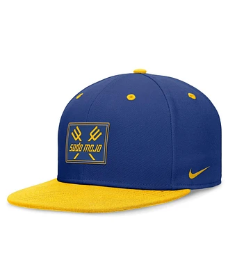 Nike Men's Royal/Gold Seattle Mariners City Connect True Fitted Hat