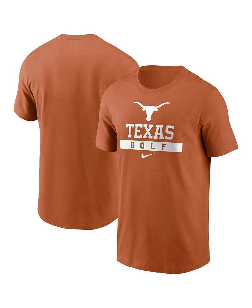 Nike Men's Burnt Orange Texas Longhorns Golf T-Shirt