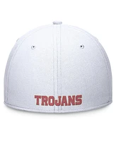 Nike Men's White Usc Trojans 2024 On-Field Swoosh Flex Hat