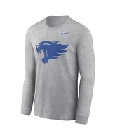 Nike Men's Heather Gray Kentucky Wildcats Alternate Logo Long Sleeve T-Shirt