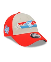 New Era Men's Tan/Coral Toronto Blue Jays 2024 Mlb All-Star Game 9FORTY Adjustable Hat