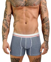 Mosmann Australia Men's Blue Geo Trunks