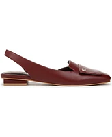 Franco Sarto Women's Teagan Square Toe Slingback Flats