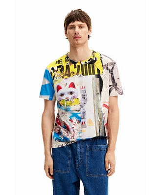 Desigual Men's Japan street T-shirt