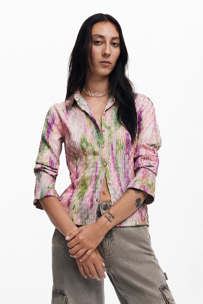 Desigual Women's Watercolor gradient blouse