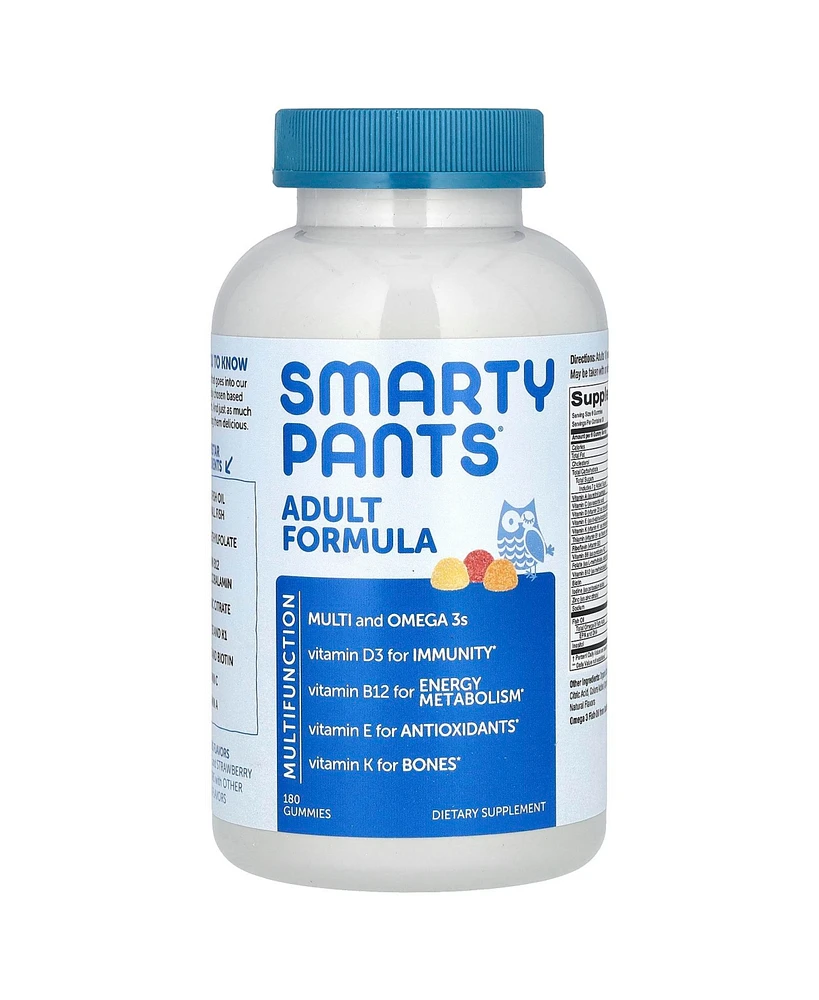 SmartyPants Adult Formula Lemon Orange and Strawberry Banana