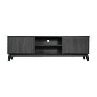 Blakely Mid-Century Modern Tv Stand Made With Durable Engineered Wood