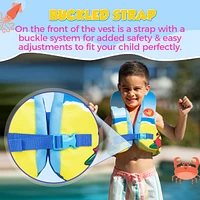 Body Glove Paddle Pals Splash Child Swim Vest, Toddler Floatie - Pfd Life Jacket for Kids