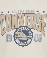 Converse Big Boys Collegiate Crest Graphic Tee