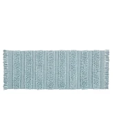 Vcny Home Savannah Cotton Fringe Runner, 24" x 60"