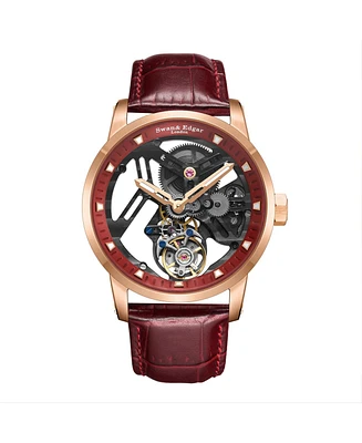 Swan and Edgar SE1952T Swan & Edgar Hand Assembled Intricacy Tourbillon Automatic rose red