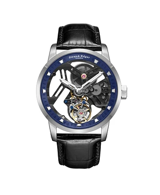 Swan and Edgar SE1951T Swan & Edgar Hand Assembled Intricacy Tourbillon Automatic steel blue