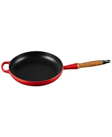 Le Creuset Enameled Cast Iron Alpine Wood Handle 2.25-Qt. Fry Pan - Marseille