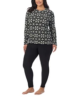 Cuddl Duds Plus Fleecewear Long-Sleeve Crewneck Top