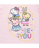 Peppa Pig Girls 3 Pack T-Shirts to