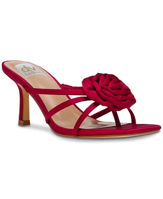 Dv Dolce Vita Women's Zelly Strappy Rose Slide Dress Sandals